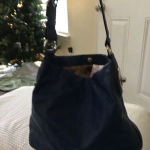 Cobalt Blue Coach Purse